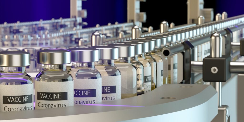 The challenge of quadrupling global production of vaccines in a year