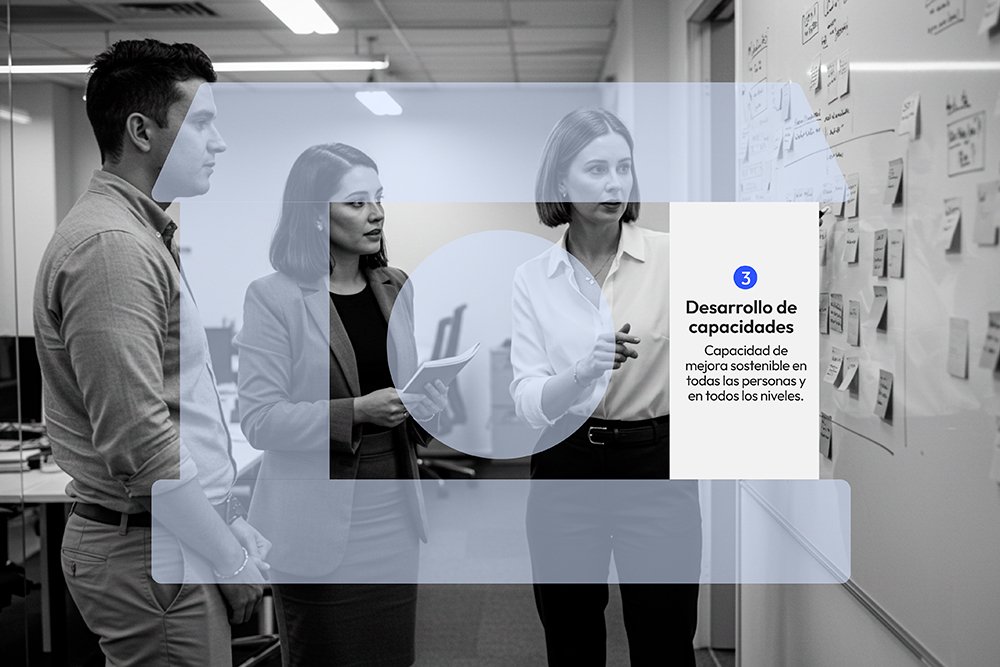 dimension 3 desarrollo de capacidades lean